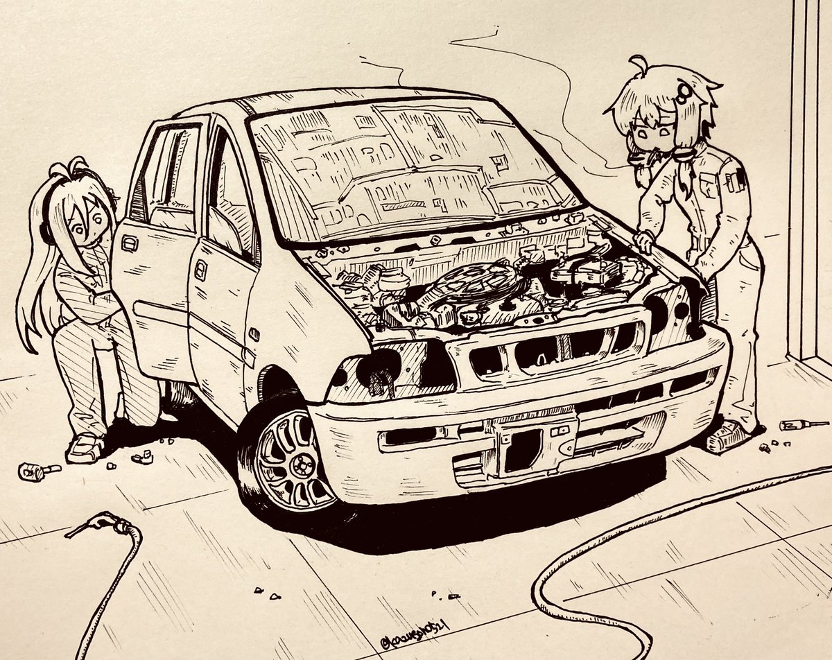 好きなものを描いてます
 #名刺代わりの作品をあげてください 