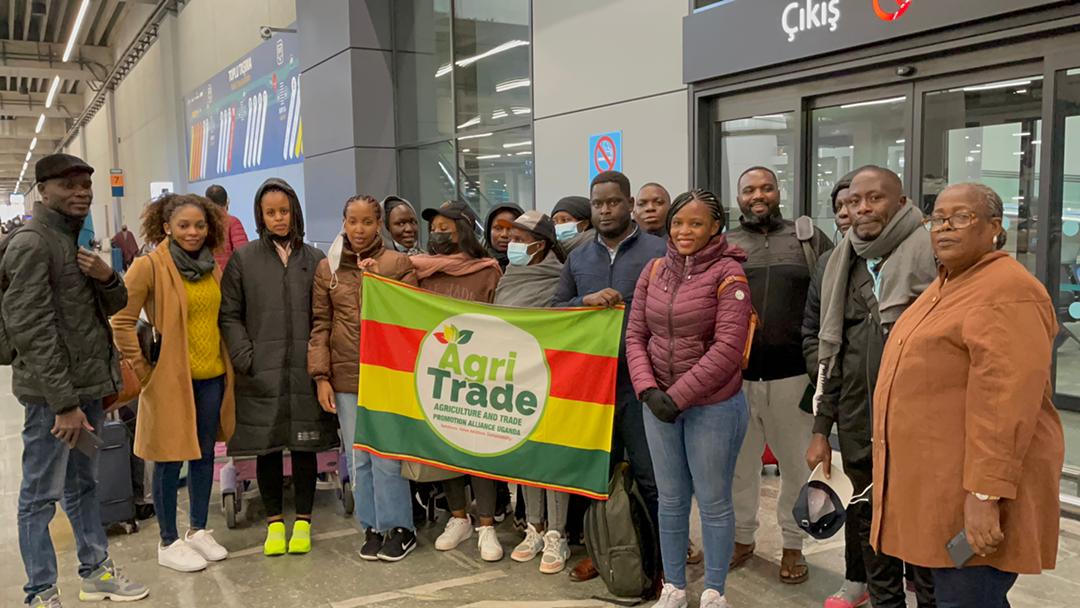 AgritradeUG's tweet photo. Our Delegation arrived safely in Istanbul, Turkey to amongst others participate in Gateway Africa Expo, conclude on a number of business deals with Turkish partners. https://t.co/GS6DbWWAQZ