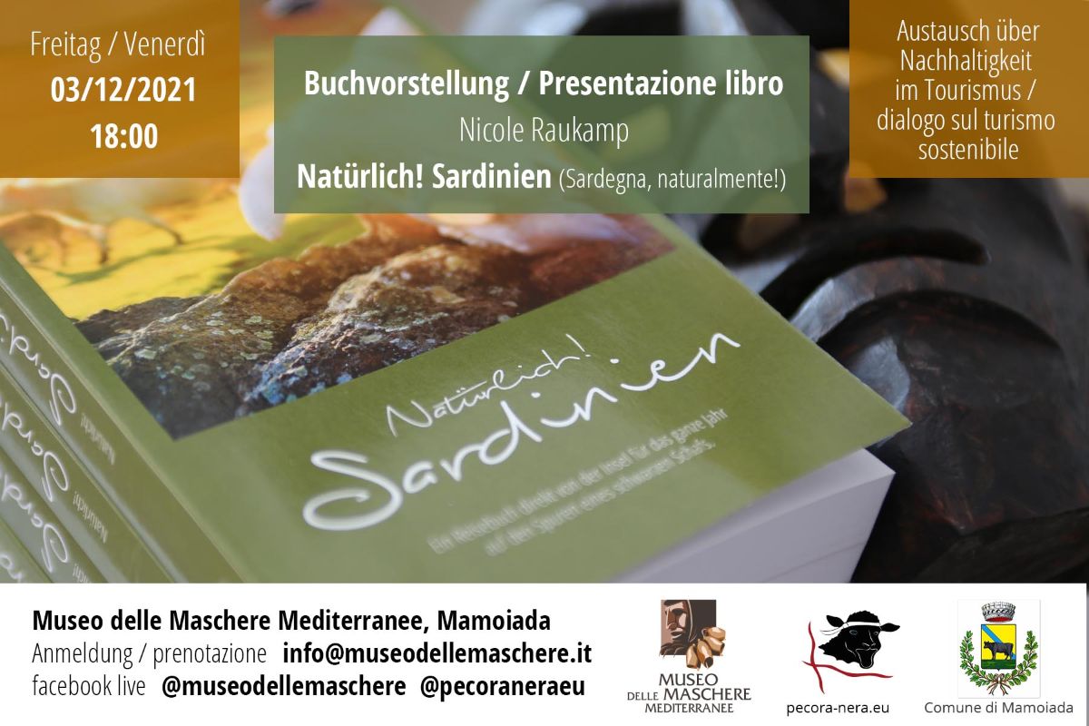 Venerdi 3 dicembre alle ore 18.00 presentazione della guida della Sardegna "Natürlich Sardinien" di Nicole Raukamp - mailchi.mp/4a6780ad53e4/p…