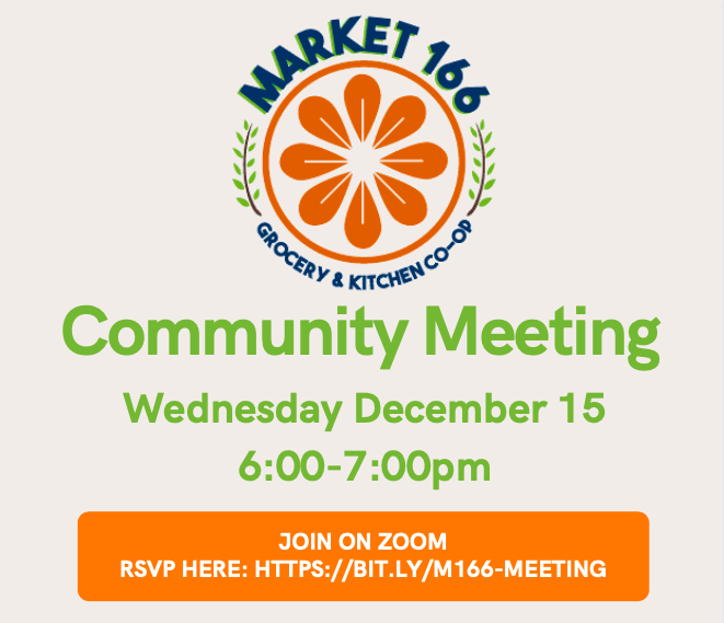 market166's tweet photo. Join us &amp; bring a friend (virtually) to our community meeting December 15! 

RSVP: https://t.co/5KcxskLNTl https://t.co/ZD9wyfy0Lx