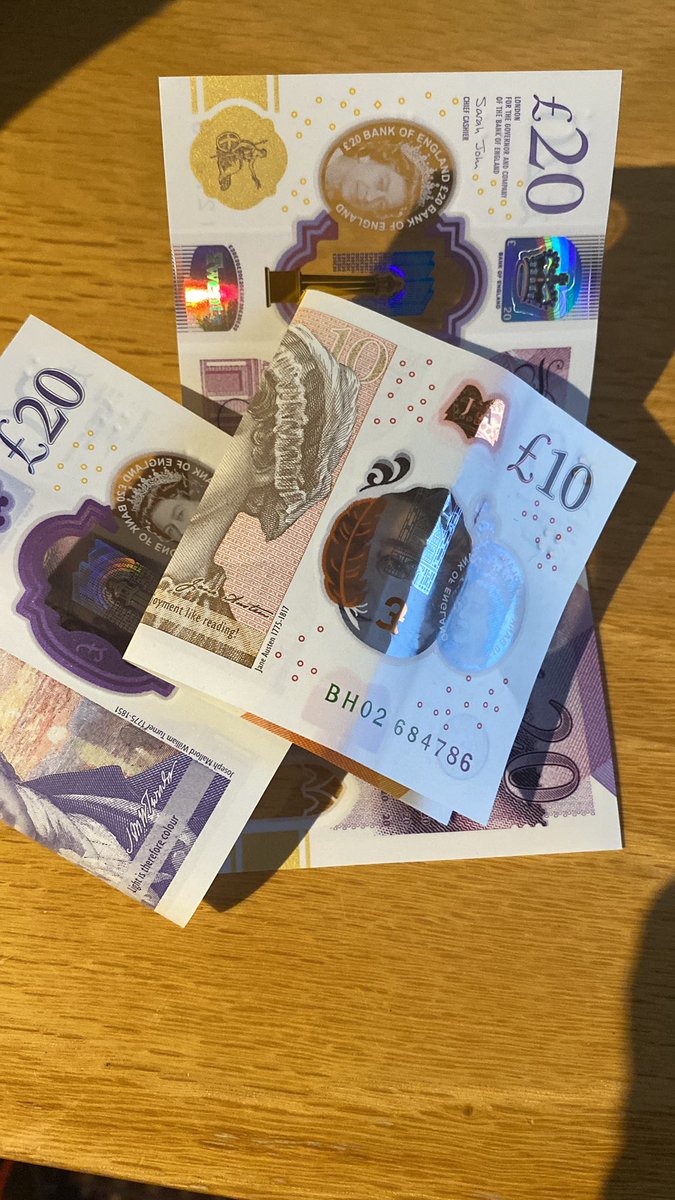 I had to take actual genuine cash money out of an ATM, for the first time in TWO YEARS, to pay a taxi driver! Are these the right money? Not a scooby!