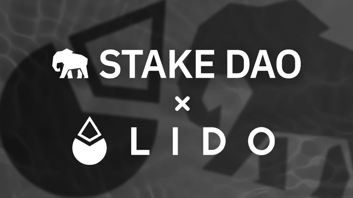 Stake DAO is supporting ETH 2.0 and has submitted an application to become a LIDO staker!

Show your support by tagging <a href="/LidoFinance/">Lido</a> and retweeting this tweet.

🐘👀 1 lucky retweeter will get a Pythia!