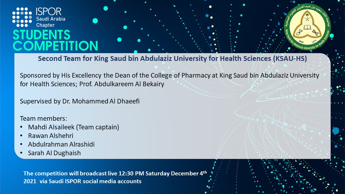 sa_ispor's tweet photo. 🔷 كلية الصيدلة في جامعة الملك سعود بن عبدالعزيز:
1⃣ قائمة الفريق الأول
2⃣ قائمة الفريق الثاني
@KSAU_HS_COP https://t.co/WTxrG9igeK
