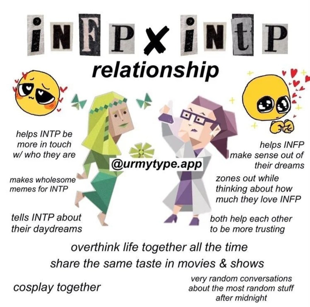 Ur My Type No Twitter The Infp And Intp Relationship T Co Ldv7kgkb6e Twitter
