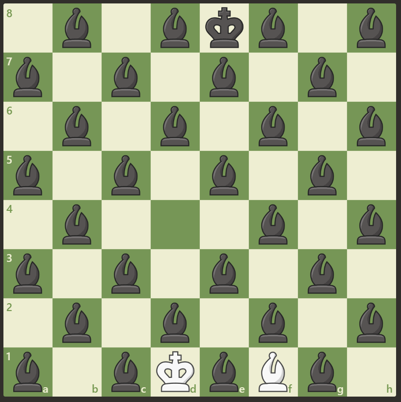 "Imagine Black has 32 bishops on dark squares and White has one bishop on a light square. And, of course, kings are on the board... Does White win this?"

—<a href="/FabianoCaruana/">Fabiano Caruana</a> asks live on air. 

What do you think? 🤔#CarlsenNepo