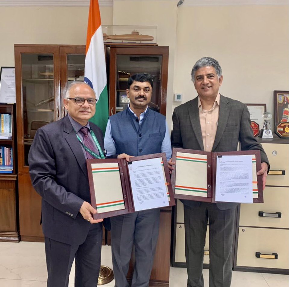 IIT Alumni Council (@iitcouncil) on Twitter photo IIT Alumni Council signed an MoU with <a href="/DRDO_India/">DRDO</a> towards mentoring of startups and MSMEs for marketing and access to non-defence customers to improve their outreach. #collaboration
#AtmaNirbharBharat <a href="/iitbombay/">IIT Bombay</a> <a href="/iit__mandi/">IIT Mandi</a> <a href="/iitdelhi/">IIT Delhi</a> <a href="/iitjodhpur/">Indian Institute of Technology Jodhpur</a> <a href="/IITJammu/">IIT Jammu</a> <a href="/IITKanpur/">IIT Kanpur</a> <a href="/iit_tirupati/">IIT Tirupati</a> IIT Alumni Council signed an MoU with <a href="/DRDO_India/">DRDO</a> towards mentoring of startups and MSMEs for marketing and access to non-defence customers to improve their outreach. #collaboration
#AtmaNirbharBharat <a href="/iitbombay/">IIT Bombay</a> <a href="/iit__mandi/">IIT Mandi</a> <a href="/iitdelhi/">IIT Delhi</a> <a href="/iitjodhpur/">Indian Institute of Technology Jodhpur</a> <a href="/IITJammu/">IIT Jammu</a> <a href="/IITKanpur/">IIT Kanpur</a> <a href="/iit_tirupati/">IIT Tirupati</a>