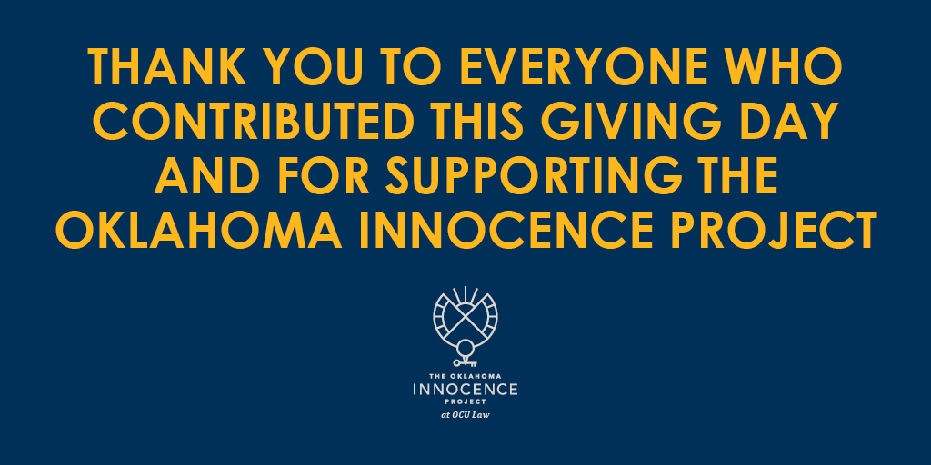 OK Innocence Project tweet media