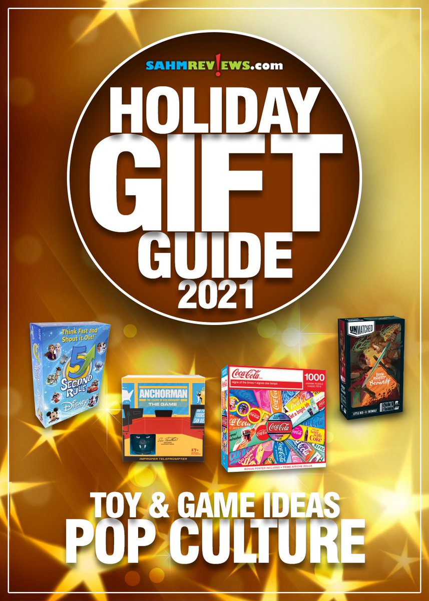 Shopping for someone who loves franchises like #Disney, #Marvel, #SchittsCreek and #CocaCola? These (and more) are #giftideas in our pop culture #giftguide. Do you see anything in the list that you are hoping to receive as a gift?

sahmreviews.com/2021/12/holida…

#holiday | #shopping