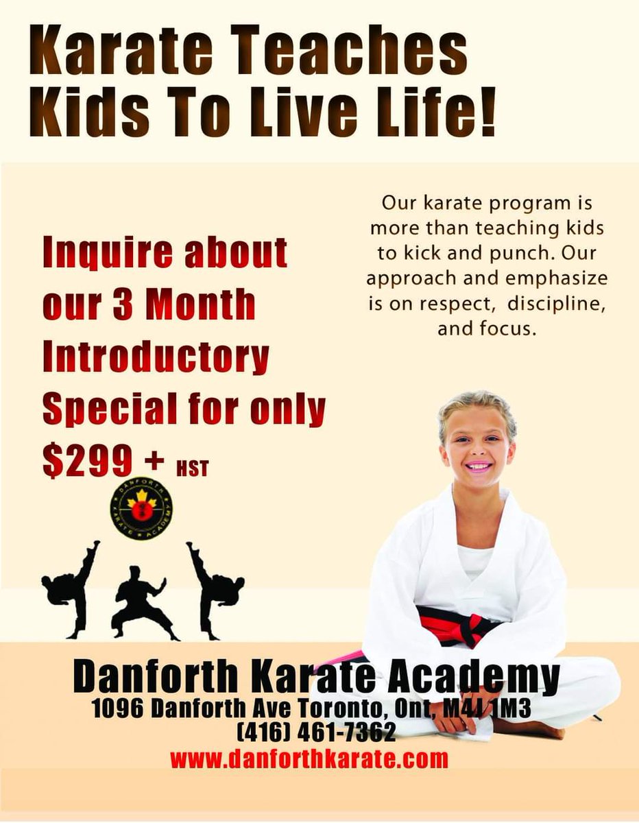 #danforthkarate #danforthkarateacademy #danforth #Karate #Shotokan #kids #children #life #EastYork #Riverdale #toronto #ontario