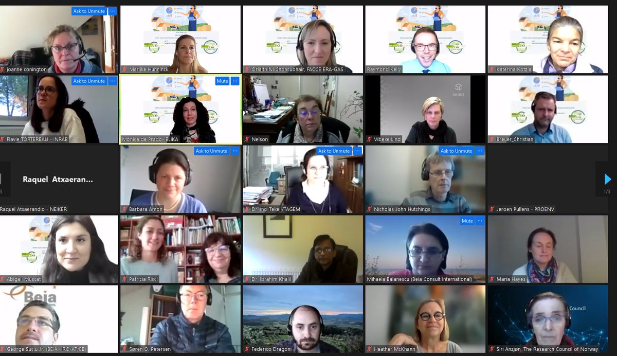 FACCE_ERAGAS's tweet photo. Thank you to all project coordinators, partners, funders and others who attended our mid-term seminar today! @ictagrifood @ERA_NET_SusAn @suscrop @FACCEJPI @EragasMels @EragasMilKey @grasstogas @farmsustainabl #grastech https://t.co/Tg9smgdxoN