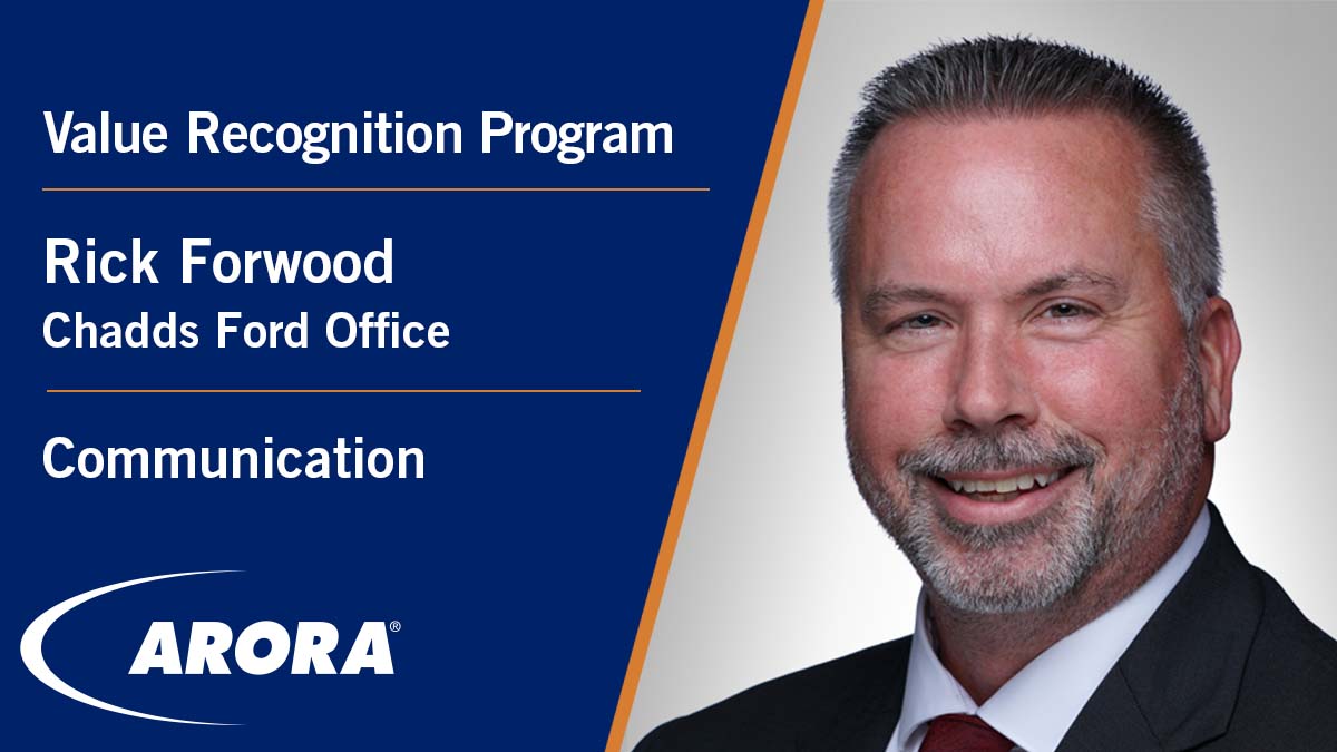 aroraengineers's tweet photo. #Arora would like to congratulate Richard Forwood, Director of Information Technology, for being our latest #AroraValues winner demonstrating #Communication. Thank you for all that you do for our team, Richard! https://t.co/UDASqKyUnd