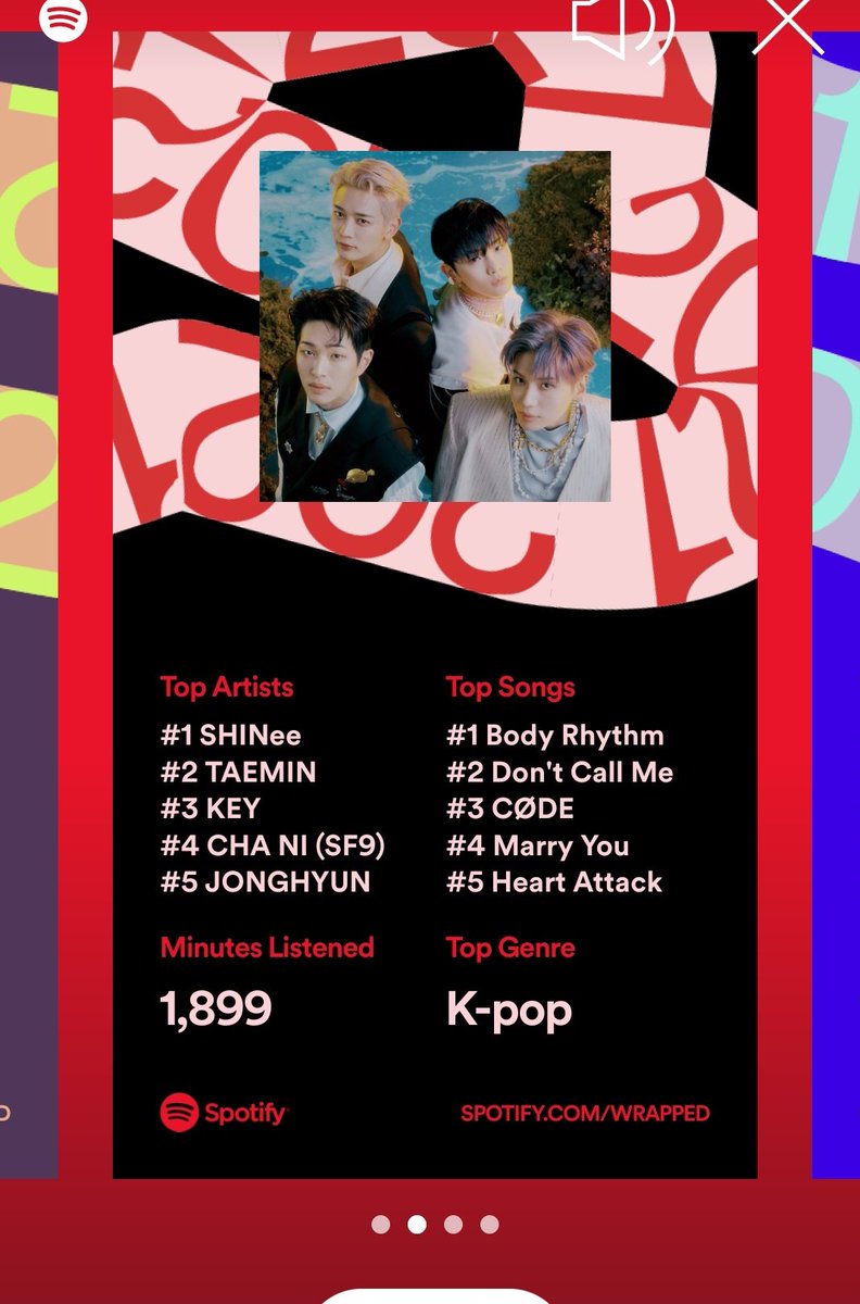 RT @aizarizee: Nothing unexpected tbh
#SHINee
#spotifywrapped2021 https://t.co/33RL5WFx8b