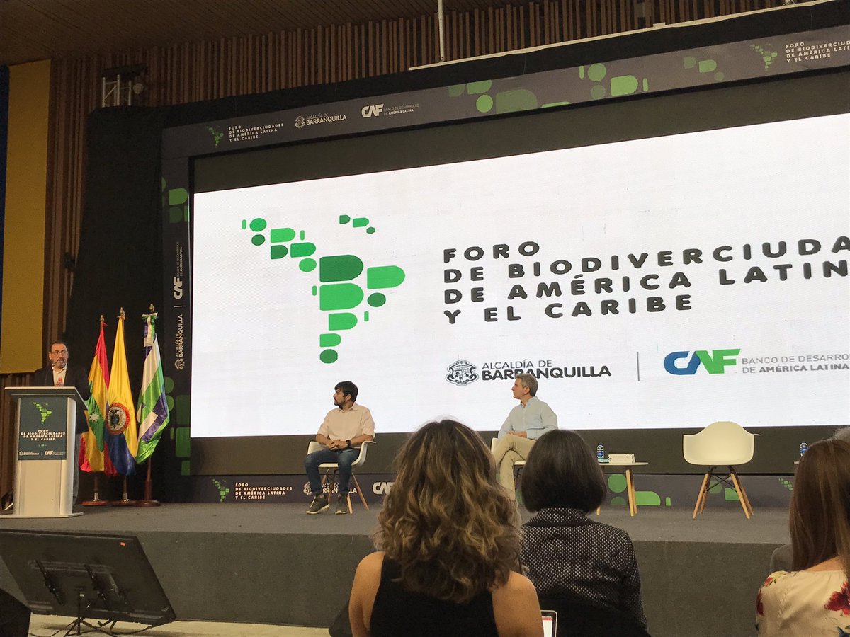 verogomeza's tweet photo. Inicia el “Foro de Biodiverciudades de América Latina” con @alcaldiabquilla y @AgendaCAF espacio en donde se conversará como las ciudades se vuelven relevantes en la transformación integral del desarrollo urbano que vaya en armonía con la naturaleza. @ProBaq #yosoyprobarranquilla https://t.co/7DuuwyrVxS
