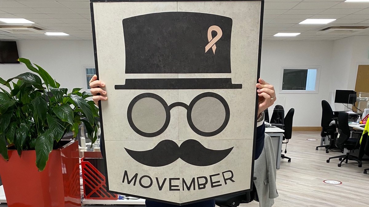 Waving off November with a shout-out to everyone who made a special effort to take part in #Movember for <a href="/MovemberUK/">Movember UK</a> - helping to change the face of men's health 👨 

In true Karndean style, our level 1 course attendees hand-crafted this incredible tribute to salute the cause 👏🏻