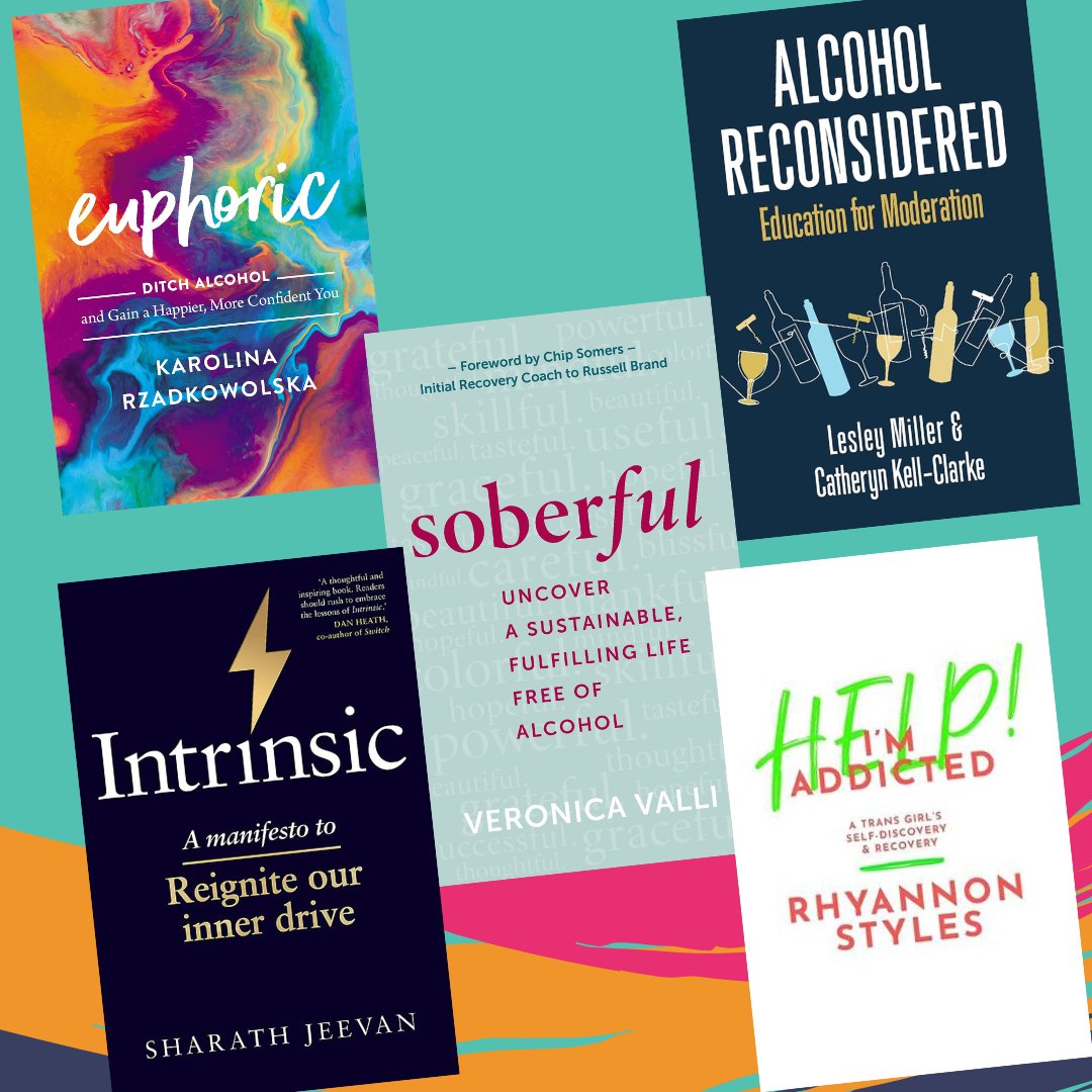 It's that time of year again: our review of the latest #MindfulDrinking and #QuitLit books! Great Xmas pressies and preparation for a (more) sober 2022. Read the blog here: joinclubsoda.com/new-quit-lit-b…