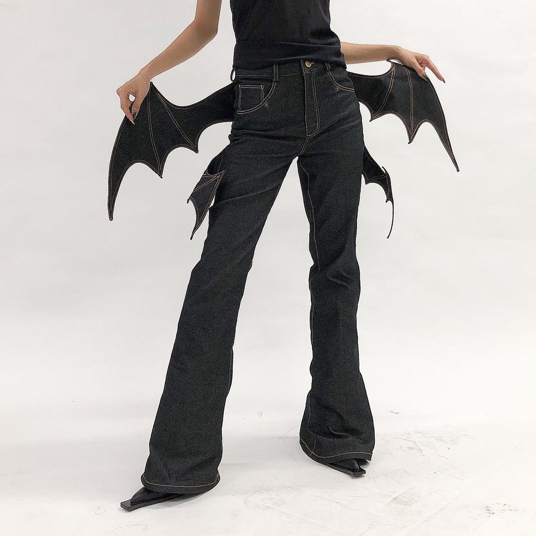 bat wings jeans from la lune ns22