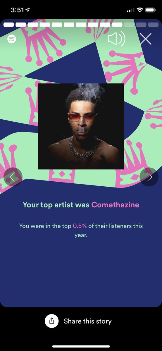 jackbab66202's tweet photo. Damn think it’s been 3 or 4 consecutive years where @comethazine has been my number one artist 🥶 https://t.co/XaiUriEn77