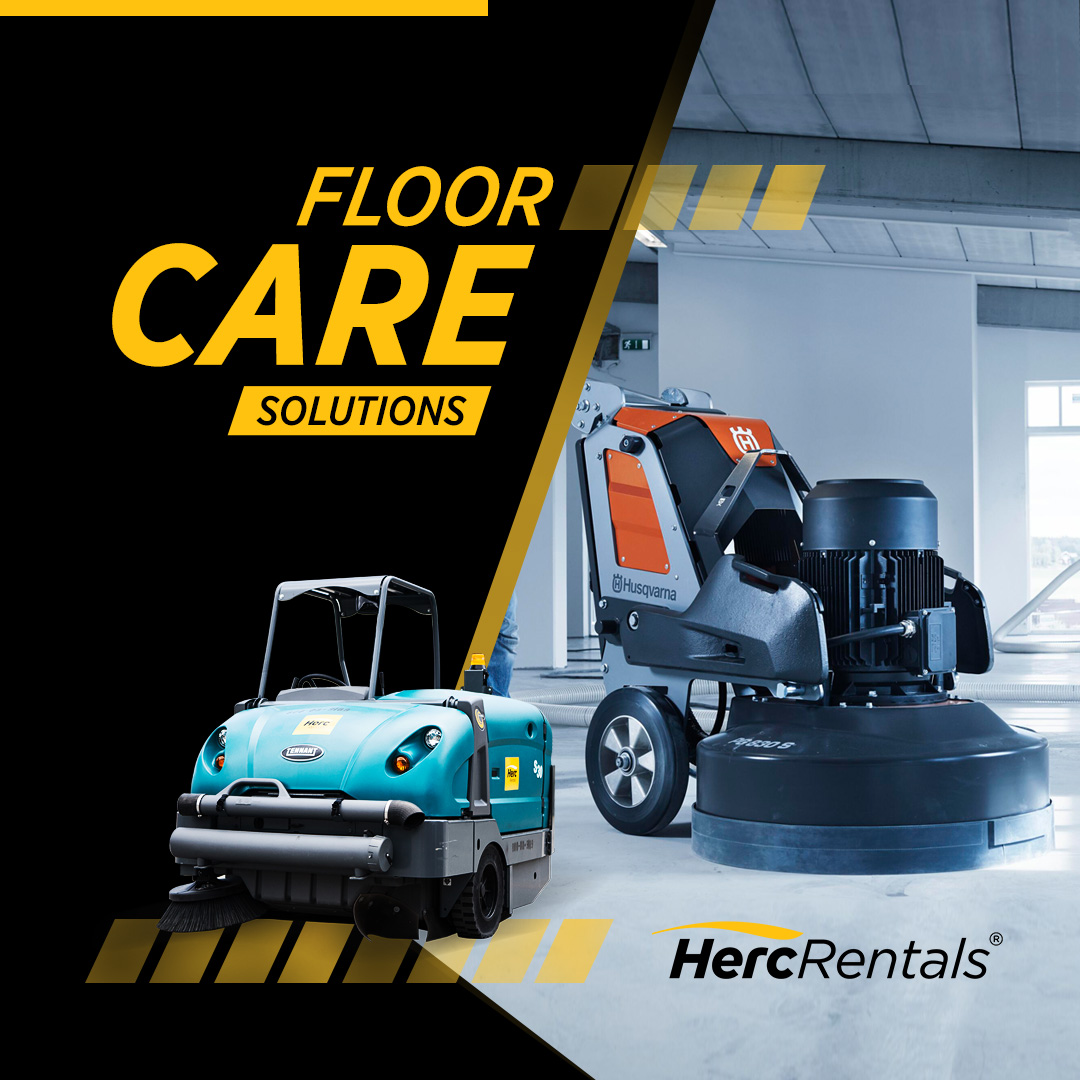 HercRentalsInc's tweet image. Let the machines do the hard work. Herc Rentals&apos; FloorCare guide offers the gear you need to shine, restore or remove existing floors or floor coverings effectively, efficiently and safely. #AllTheGearYouNeed #HercHasIt #FloorCare #TeamHerc bit.ly/3bG1QBl