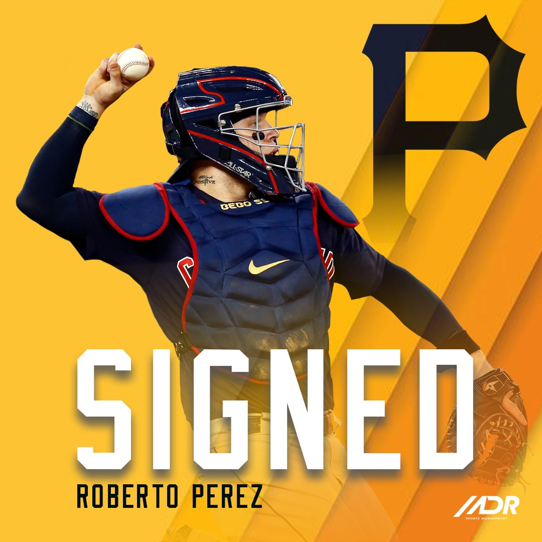 We hope the best for our client @robperez2015 with this new team.  Wishing you good luck! #signed #pirates #mdrfamily @pittsburghpirates