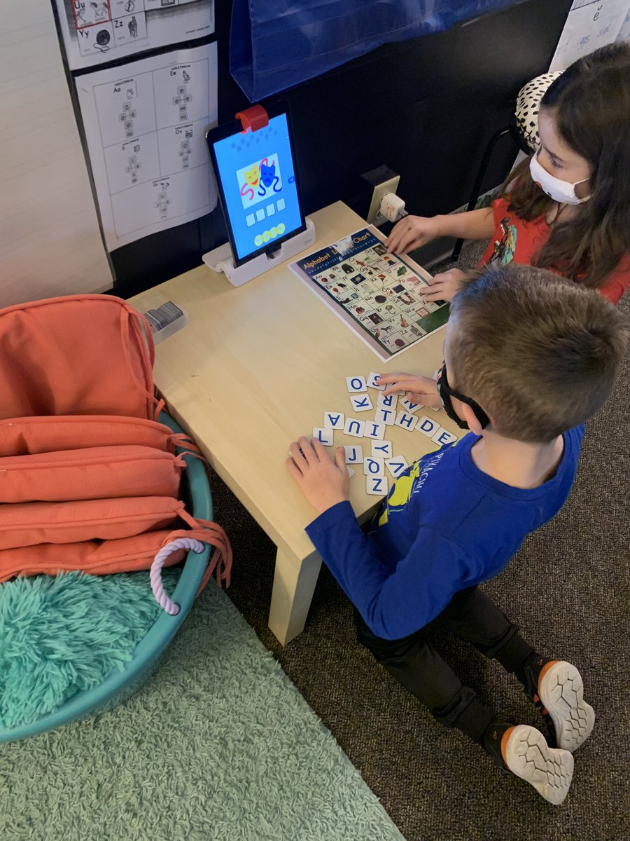 MissDs2Class's tweet image. Some independent readers theater and osmo work going on during reading workshop this morning in room 120 🤩 @oseDCSD