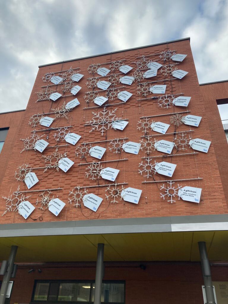 brinsworthwps's tweet photo. Thank you! Thank you! Thank you! 🙌

We have raised an amazing £679 for the @SheffChildrens Snowflake Appeal.

Our snowflake is directly above the main entrance. ❄

What an amazing achievement – thank you all, Whitehill Wonders! 👏

https://t.co/r5bI2RdM3c https://t.co/UPgRRUuMeM