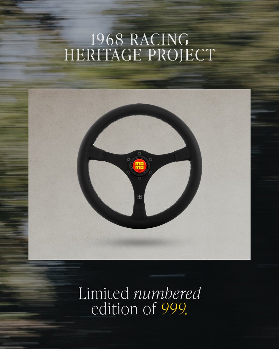 MWCompanyOffic's tweet photo. We recently had the launch of a special project here at MW Company brought to life by @MOMOMotorsport. The 1968 Steering Wheel utilizes the classic 3 spoke design integrating premium leather and a red horn button with the Heritage MOMO logo. 

#MWCompany #EngineeringPerformance https://t.co/dNVWc2qZsJ
