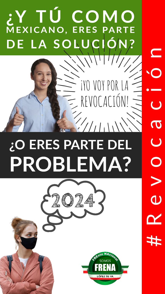OficialFrenaaa's tweet photo. ¿ De que lado estás tú como mexicano?
"Solo ha perdido la batalla, quién ya se rindió y NO LUCHA"
#revoMan
#AMLOut https://t.co/W4TBwNIt9j