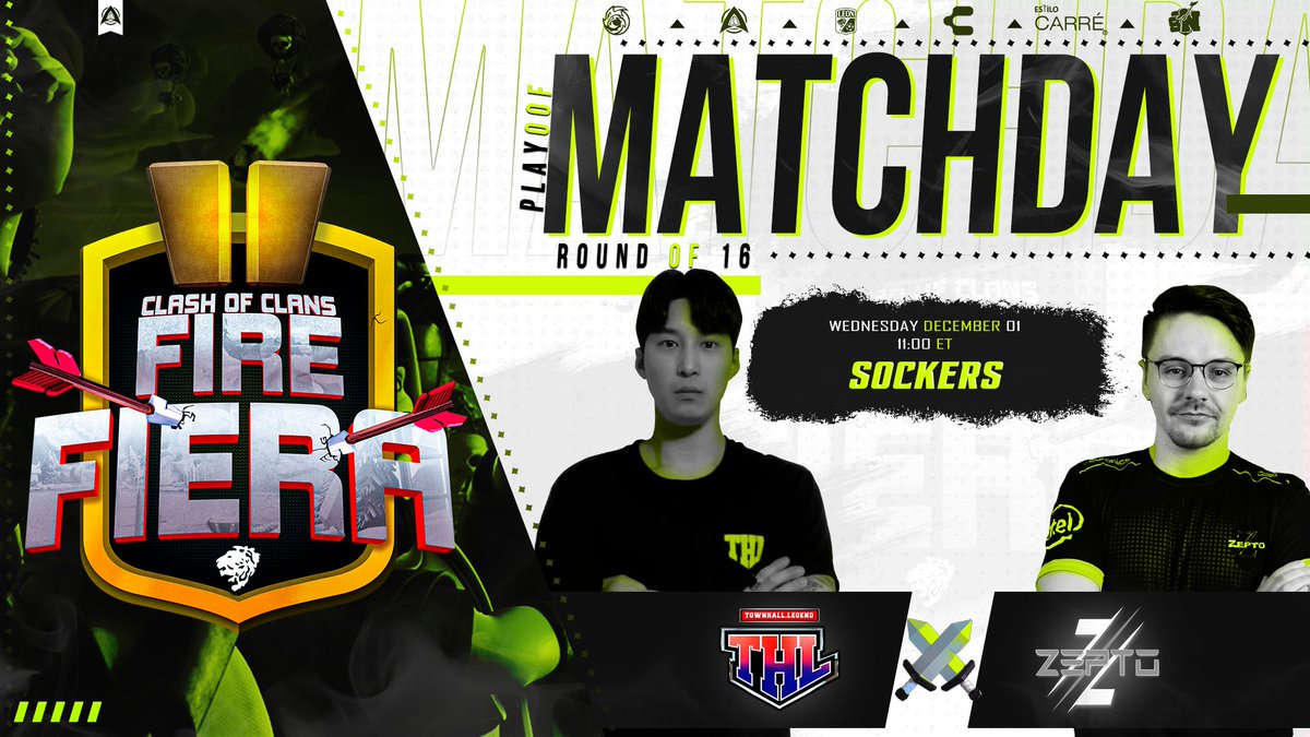 🔴LIVE

📺youtu.be/fVkMt4ay-hQ
@FireFiera octavos
<a href="/Townhall_legend/">SHASHA🇰🇷</a> 🆚 <a href="/Zepto_Esports/">Zepto</a> 

Solo puede quedar 1! 

🗣️🎙 Caster:<a href="/Sockers_/">Sockers SU</a>