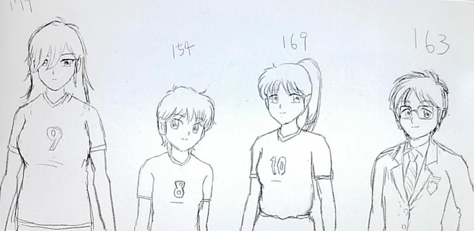 ネームも3ページまで描いたので、下描き前にキャラデザとキャラ設定も始めました😊
漫画はサブキャラ達も重要なので新しく生み出すのは大変ですね😂美甘みたいに降りて来ないかな🤣 