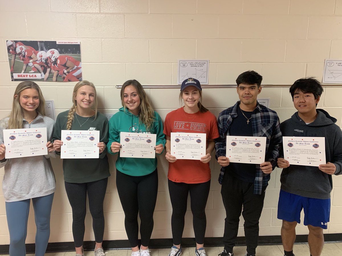 BeechwoodA's tweet photo. Congrats to our NKAC Fall Sports D2 All stars
Soc: Raegan Noll, McKinley Yelton, Megan Williams, Brian Trejo, and Luke Ginder 
VB: Katie Rolf 

#wearebeechwood https://t.co/oqkoJHr6pb