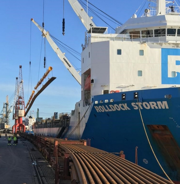 PortalPortuario's tweet photo. Puerto de Lisboa recibirá 9.500 toneladas de rieles de ferrocarril - https://t.co/b2sdFIEj3M #PuertoLisboa #Portugal #Ferrocarril #RolldockStorm https://t.co/NYZgzTryP0