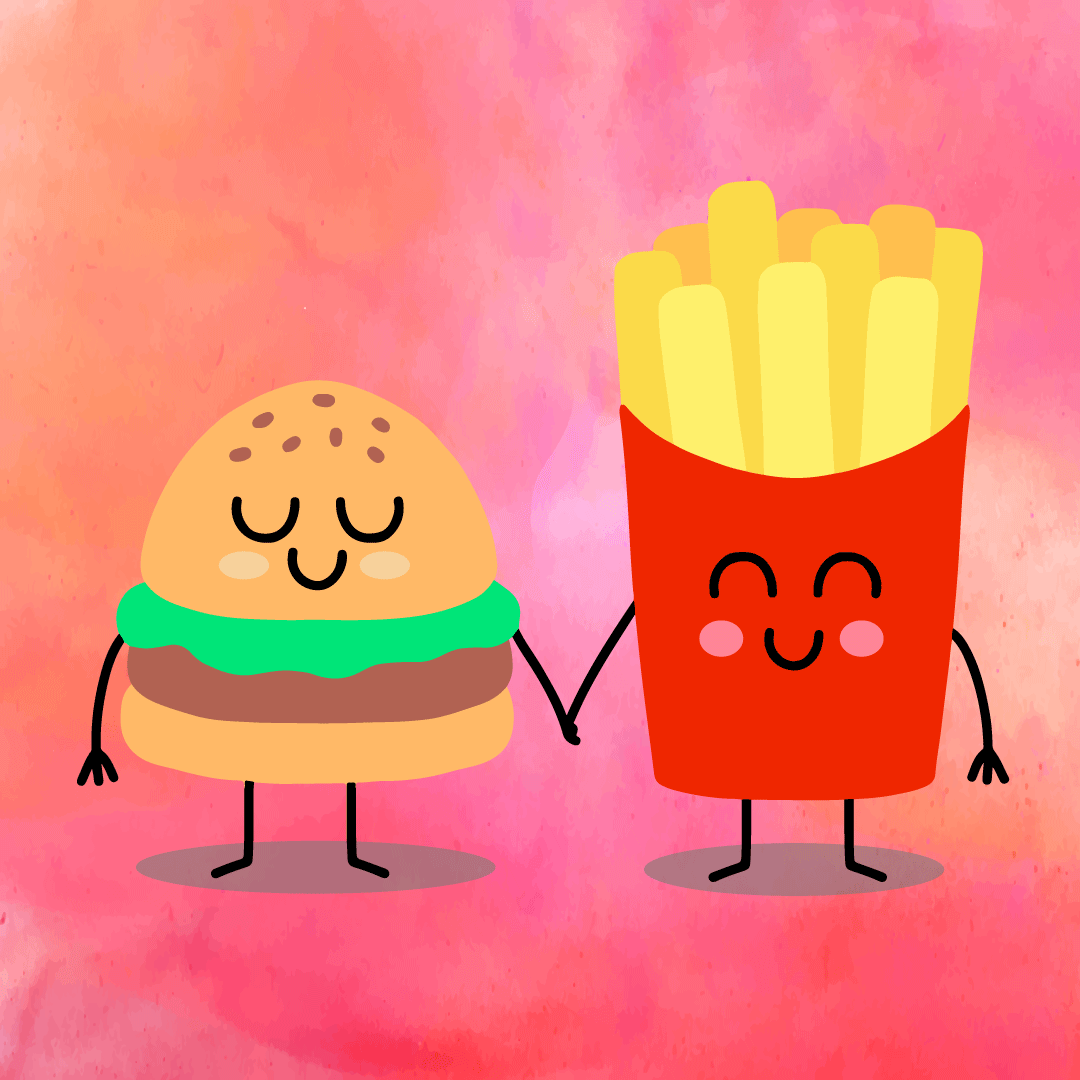 FriendshipNFT's tweet photo. If you were wondering who’s burger’s best friend.. that should be definitely french fries! 🍟

#bestfriends #burgerandfries https://t.co/zxiaD98esl