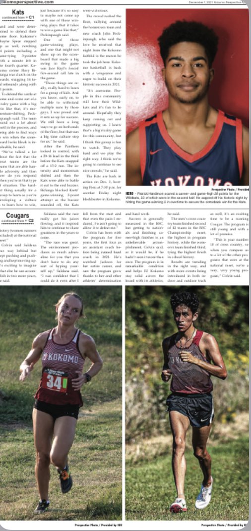 Dec. 1 - Learned these stories won’t be going online  this week, so here they are: