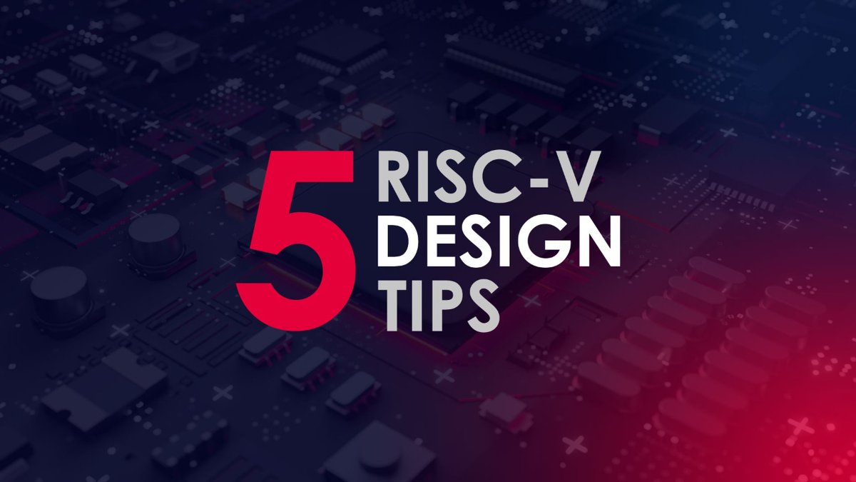 Codasip's tweet photo. #3 Continually improve performance without impacting power and area: #DomainSpecificAccelerators
Five #RISCV Codasip #DesignTips leading up to #RISCVSummit 2021
#FiveOnRISCV
See Codasip at #RISCVSummit https://t.co/TmbbN3dOiN https://t.co/n80obZD9aW
