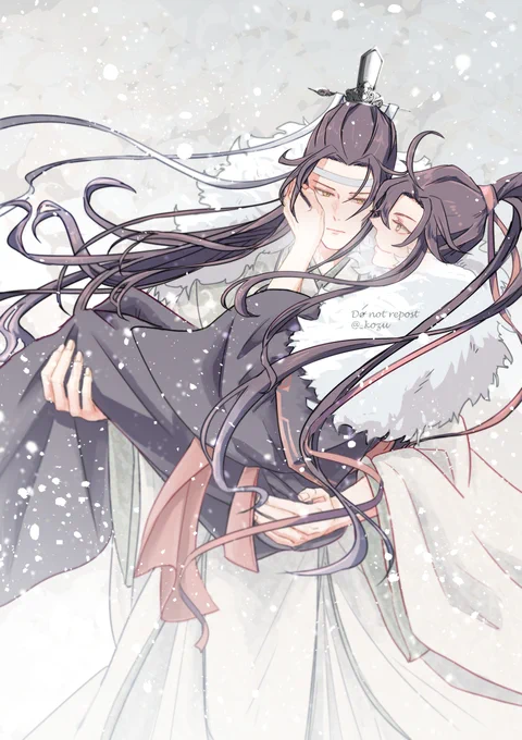 雪。
#魔道祖師 #忘羨 