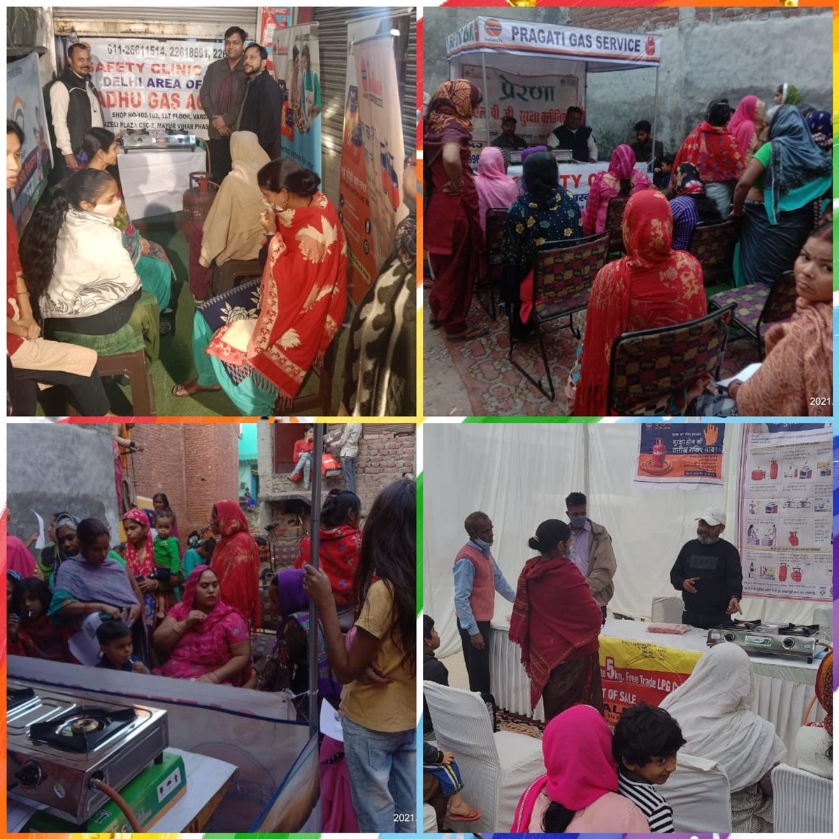 IOCDelhiIDO's tweet photo. To celebrate #safeLPG 50 safety clinics were organized by Delhi Indane DO across Delhi state today wherein more than 500 people were educated about how to safely use LPG in their homes.
#Indane https://t.co/s3XQAxLfjU