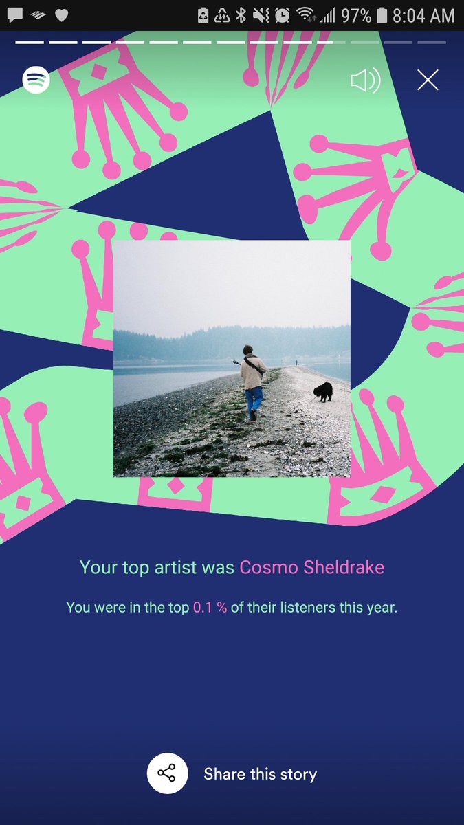 HELLO??? GGHFDJKGDFHS <a href="/cosmosheldrake/">Cosmo Sheldrake</a> 
i mean i knew i listened a LOT this year but uh. hi 😳