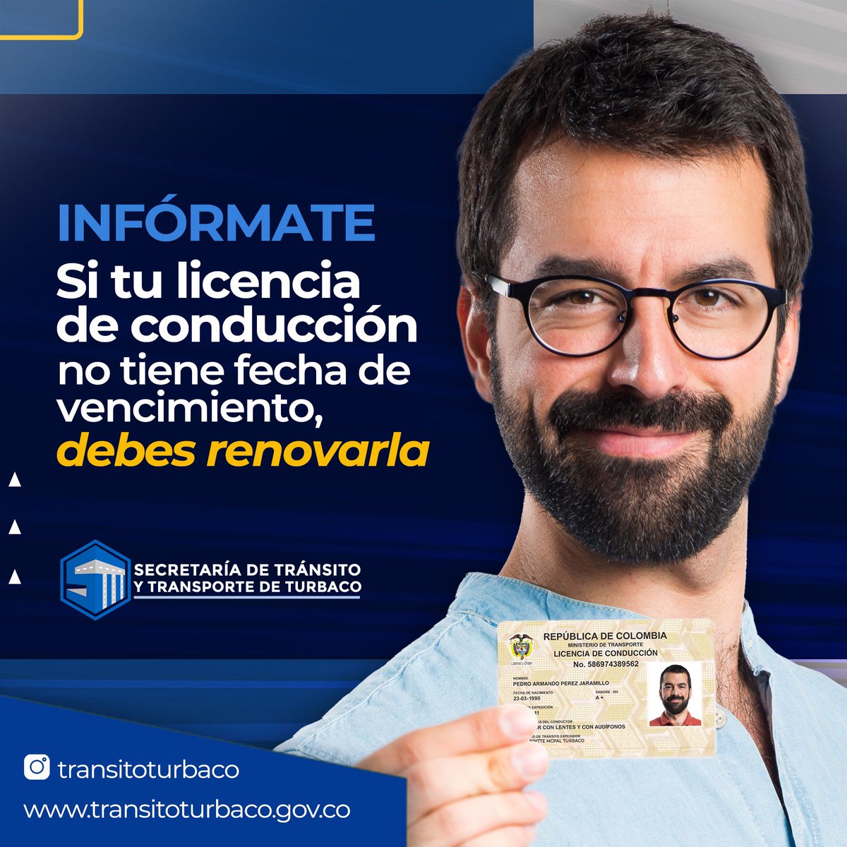 Secretaría de Transito y Transporte de Turbaco tweet media