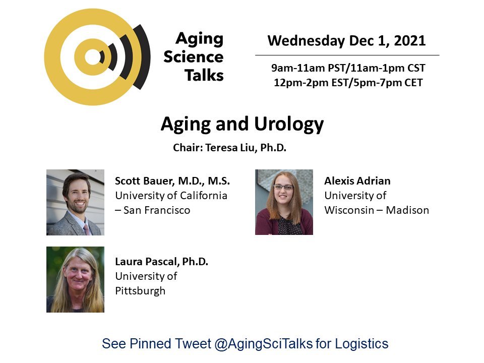 Aging Science Talks tweet media