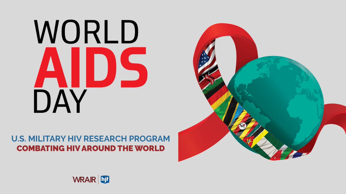 MHRPInfo's tweet photo. Today marks #WorldAIDSDay and for over 35 years MHRP @wrair @hjfmilmed has been a leader in the fight to #endHIV. Thank you to our partners, study volunteers, activists, researchers and health care workers worldwide who make our work possible. #WAD2021 https://t.co/7jFwTCcciE