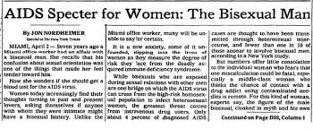 nintendomad888's tweet photo. For this #WorldAIDSDay, I'm thinking of how bi men were vilified in the press. I'm thinking of all the bi, pan and m-spec activists we lost during the AIDS crisis.

I'm thinking of the sheer lack of research and data on m-spec men. And how they're continually shut out of services https://t.co/q4jsXFXd1W