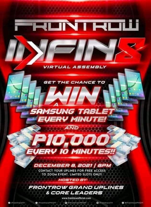 frontrow's tweet image. Mga ka- #FRONTROW ready na ba kayo for this year&apos;s BIGGEST and GRANDEST Online Assembly? 🥳🥳🥳