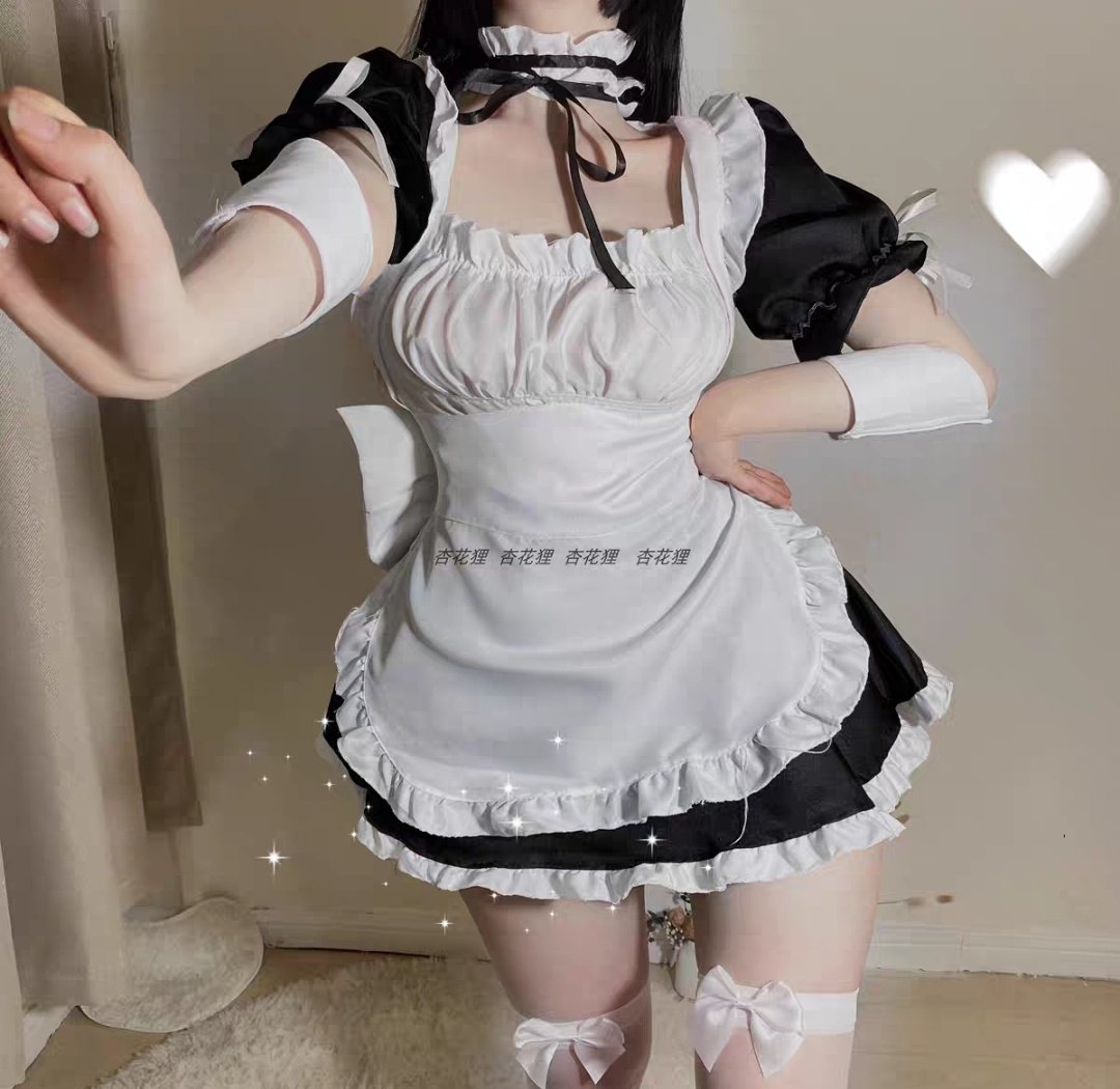 meaw_secretshop's tweet photo. #Cosplay ชุดแม่บ้านโลลิต้าสุดน่ารัก มาพร้อมผ้ากันเปื้อน และปลอกคอ น่ารักน่าเอ็นดูสุดๆ 💗💗💗

ขนาด : ฟรีไซส��� (อกถึง 36)

✨ราคา 350 บาท✨
(ถุงน่องเพิ่ม 50 บาท)

ค่าส่งเอกชน 40 บาท
#ชุดนอนไม่ได้นอน
#ชุดเซ็กซี่
#ร้านแมวเหมียว
#meaw_secretshop https://t.co/p4WgnB5Scm