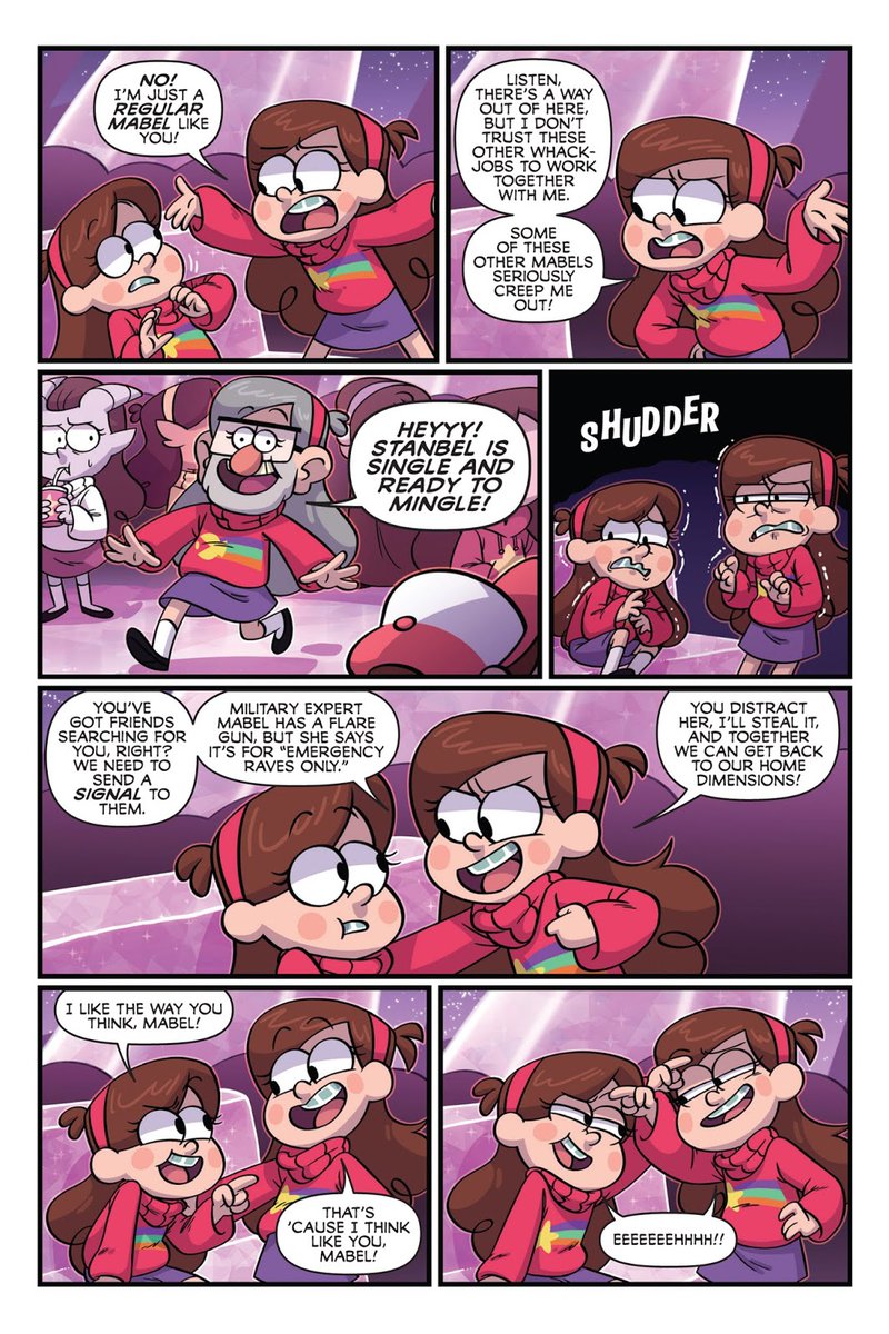 girl_clones's tweet photo. Continue
In this story, Mabel accidentally falls into a dimension where the Mabels of all universes are trapped. 
#sendintheclone https://t.co/MlhRpcG7F2