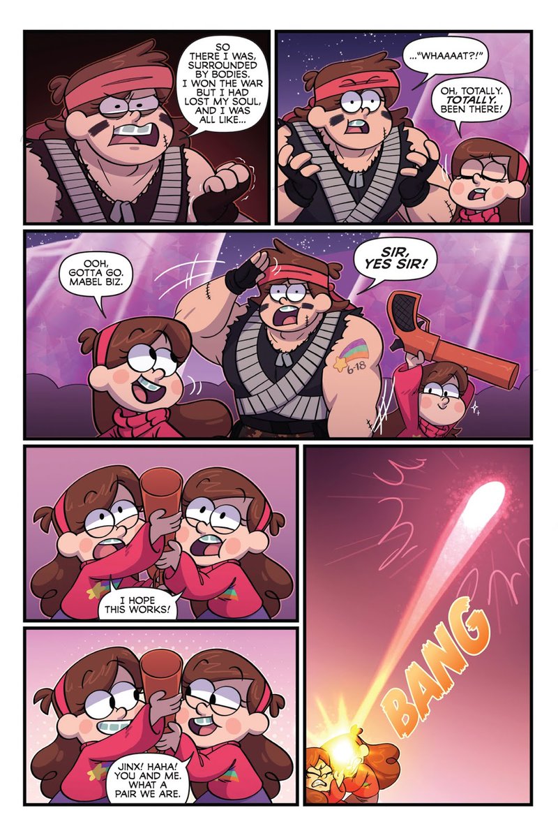 girl_clones's tweet photo. Continue
In this story, Mabel accidentally falls into a dimension where the Mabels of all universes are trapped. 
#sendintheclone https://t.co/MlhRpcG7F2