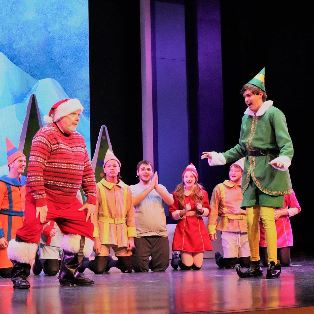 AlmaSchools's tweet photo. Here is an exclusive sneak-peak of Elf the Musical, just for YOU! These students have worked SO hard and can not wait to show you the magic they've made!

December 2-5 | Tickets: $15 adults, $10 students 

Purchase tickets here: https://t.co/y4nGyVUBWQ https://t.co/j90DqZjECJ