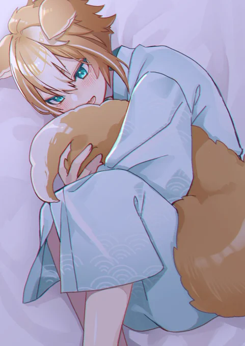 モフモフ( ˘ω˘)スヤァ

#原神 #gorou #原神イラスト #genshinimpactfanart 