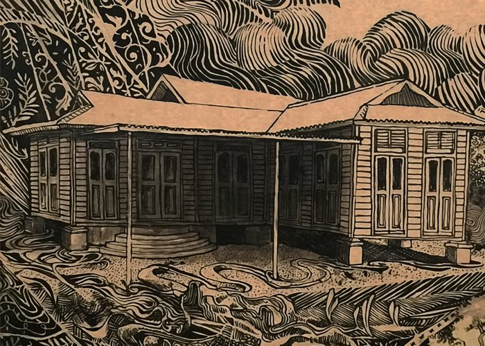 SanuriZulkefli's tweet photo. Latest drop of Rumah Kampung IX.
What I love about this piece is the clouds.
The original artwork was done with acrylic ink on recycled cardboard.

https://t.co/2IFJfSrx0q

#nftarts #NFTCommunity @MalaysiaNft #BSC #Pentas @twt_seni https://t.co/L2Fwz2Wo3A