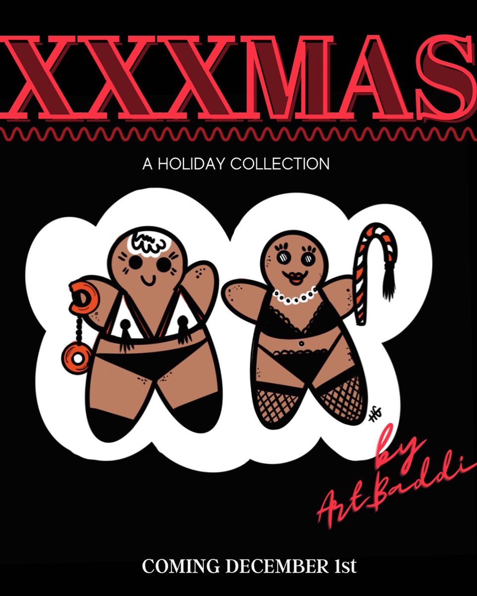 huntermarie247's tweet photo. ✨⭐️ XXXMAS is here! ⭐️✨

Besides our inappropriate designs on clothing- we have shot glasses, stickers, and even wrapping paper! 👀❤️

Go check out our spicy holiday collection. You won’t regret it! https://t.co/GElejvXdCV