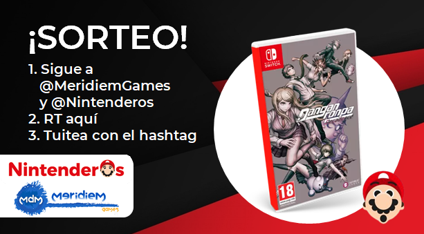 Nintenderos's tweet photo. ¡Sorteamos una copia física de Danganronpa Decadence para Nintendo Switch!

1⃣ Sigue a  @MeridiemGames y @Nintenderos
2⃣ RT aquí 
3⃣ Tuitea sin límite de tuits con el hashtag #DanganronpaDecadence + dinos si prefieres Esperanza o Desesperación

¡Suerte! - https://t.co/sCtw8JLtEb https://t.co/wIDnmz9bQZ